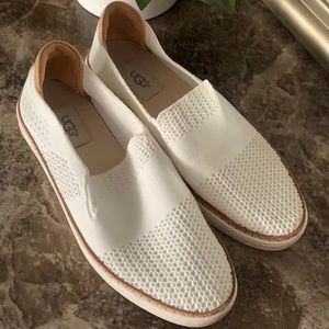 White UGG size 7